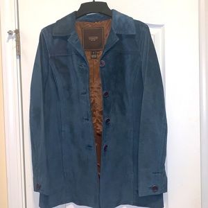 Coach Leather Light Coat